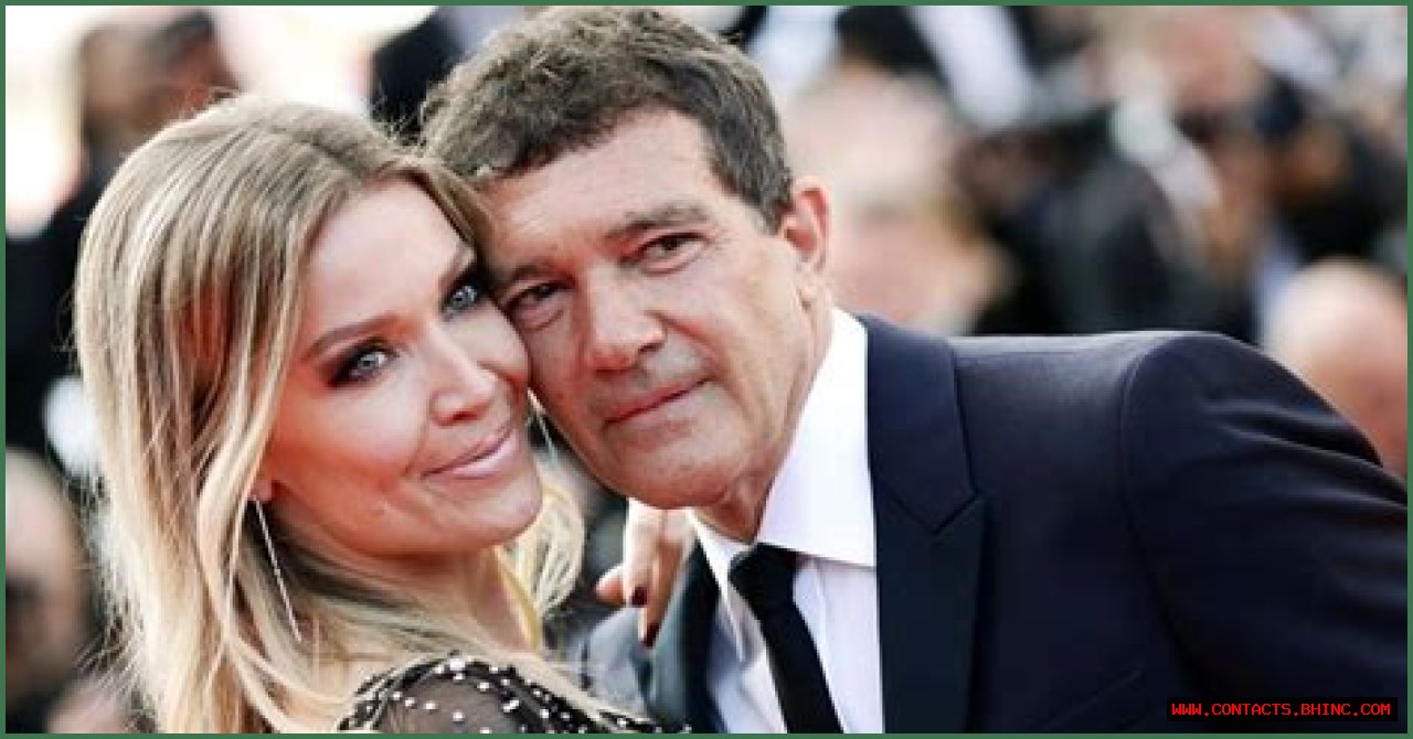 Antonio Banderas, 62, looks smitten in selfie with much younger GF Nicole Kimpel, who saved his life
