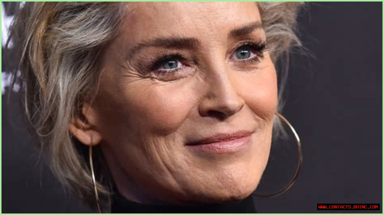 Here's What Sharon Stone Looks Like Without Makeup
