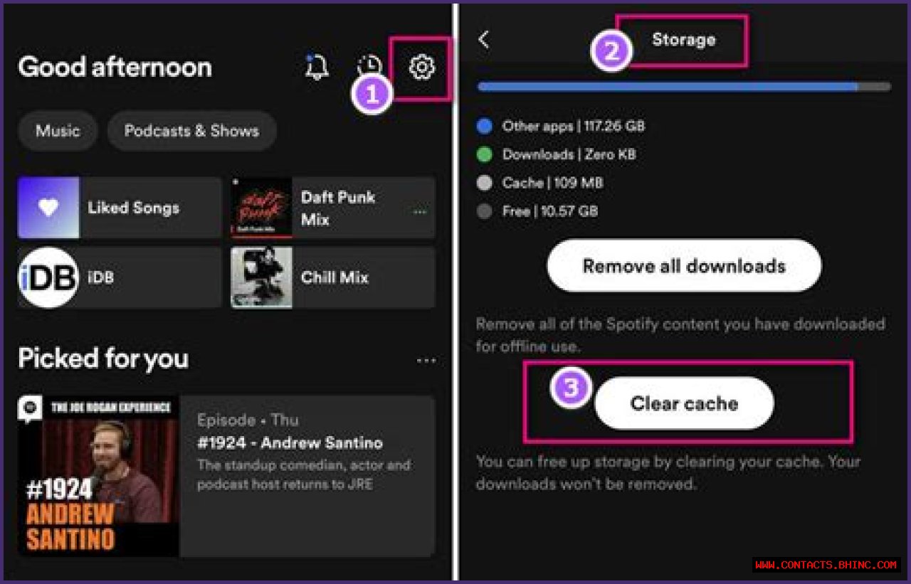 How to clear your Spotify cache to reclaim storage space, or remove all your downloaded music at once