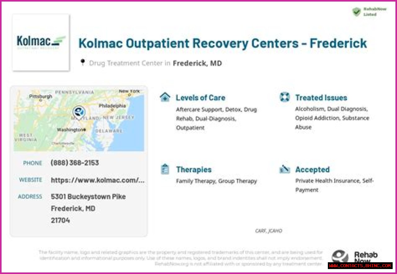 Kolmac Outpatient Recovery Centers Opens New Frederick Addiction Treatment Center