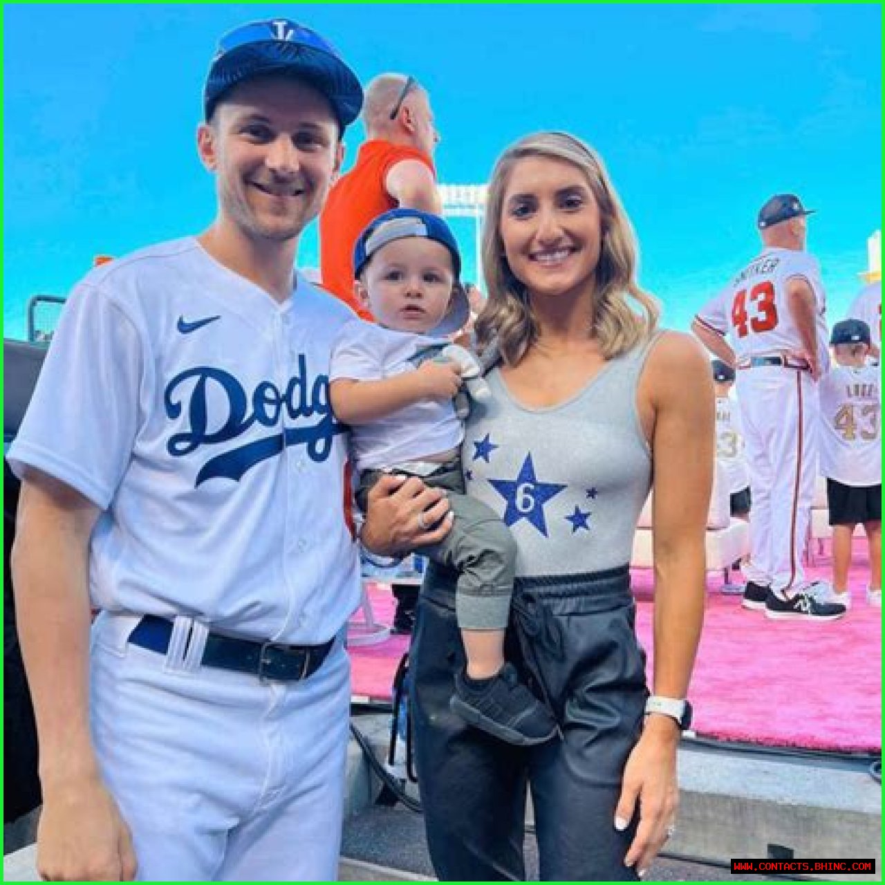 Trea Turner’s wife Kristen Harabedian 