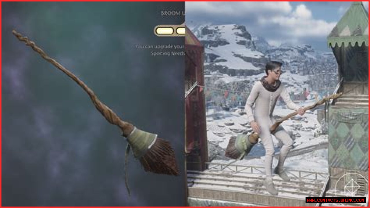 What quest unlocks broom Hogwarts?