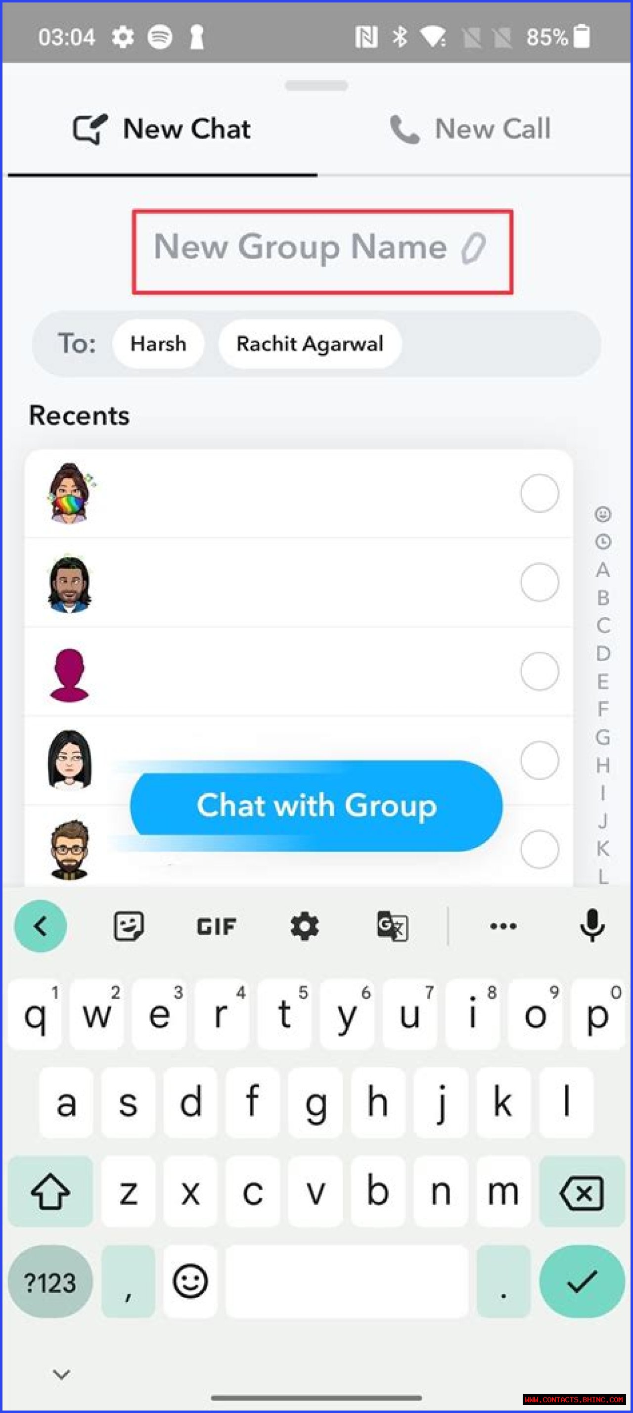You Can Talk With All of Your Friends With Group Chats on Snapchat